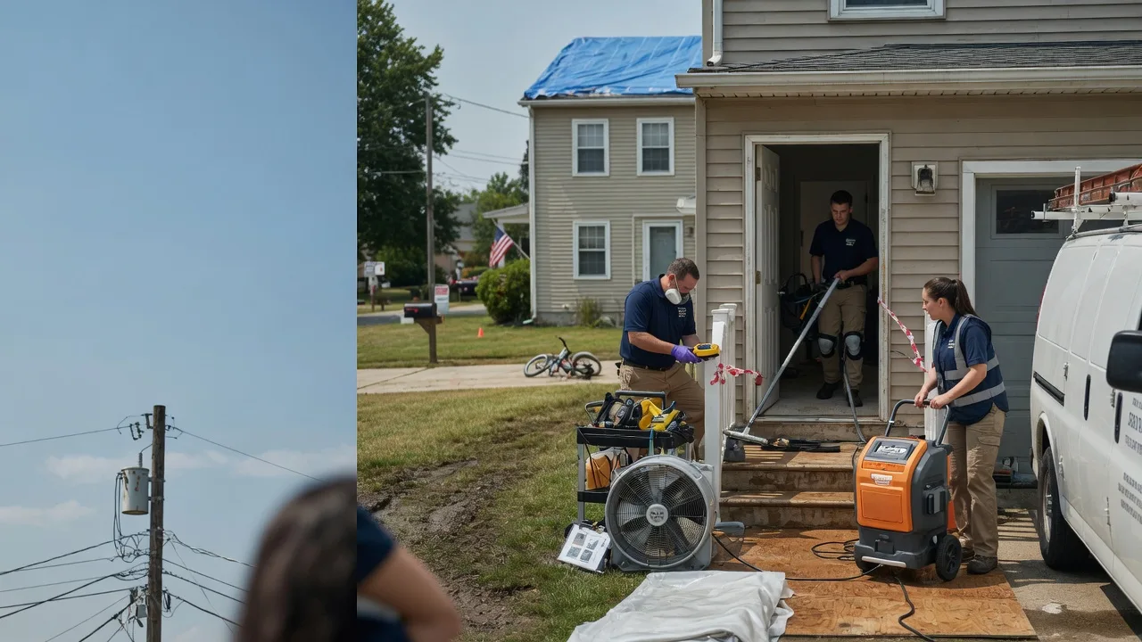 Water Damage Repair in Oglesby, IL near me